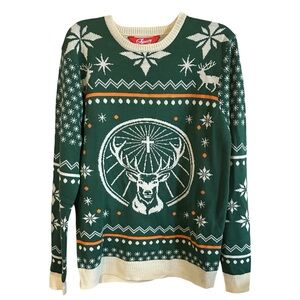 SHINESTY Jagermeister Christmas Sweater - Men’s Small